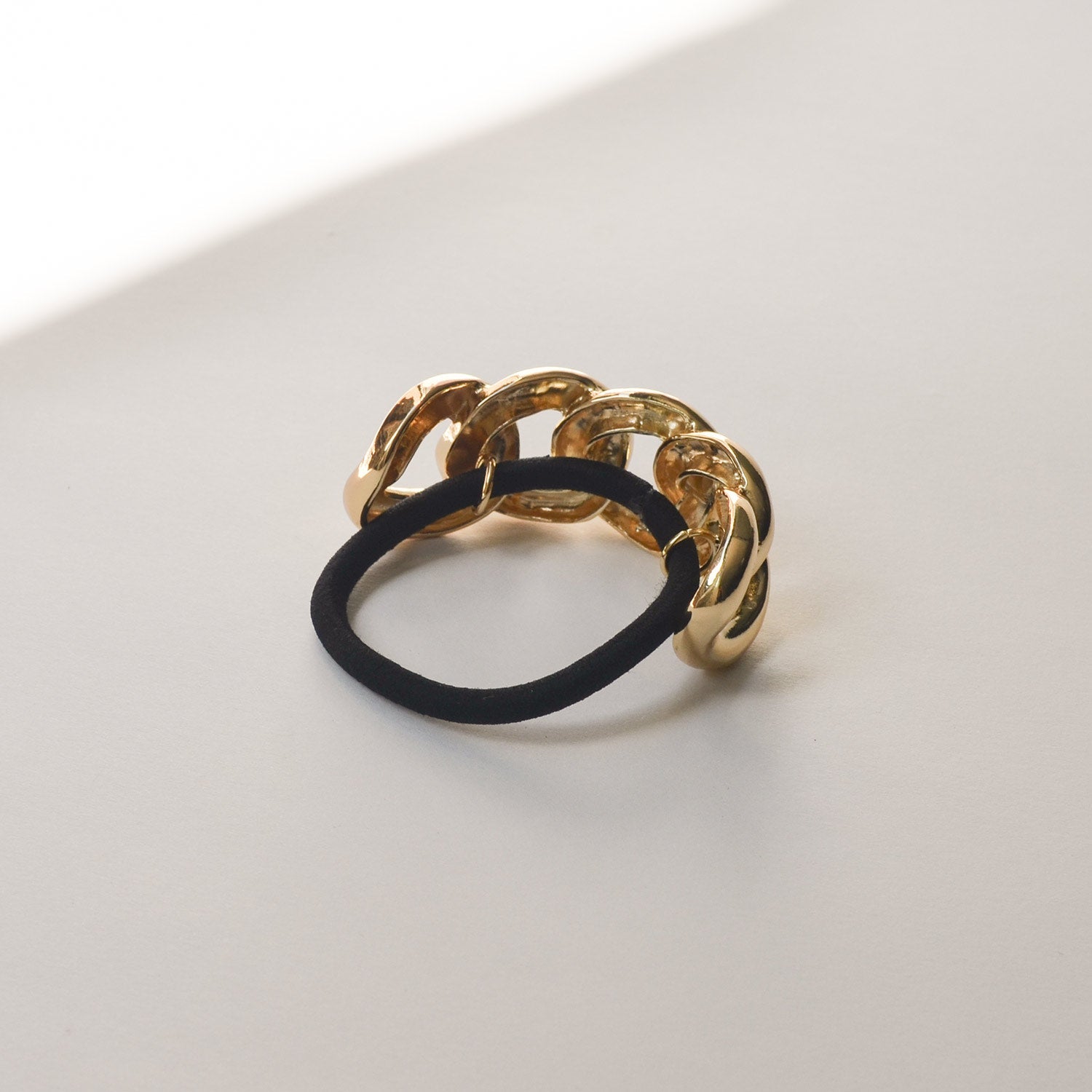 Chain Metal Ponytail Cuff Hair Tie | Gold